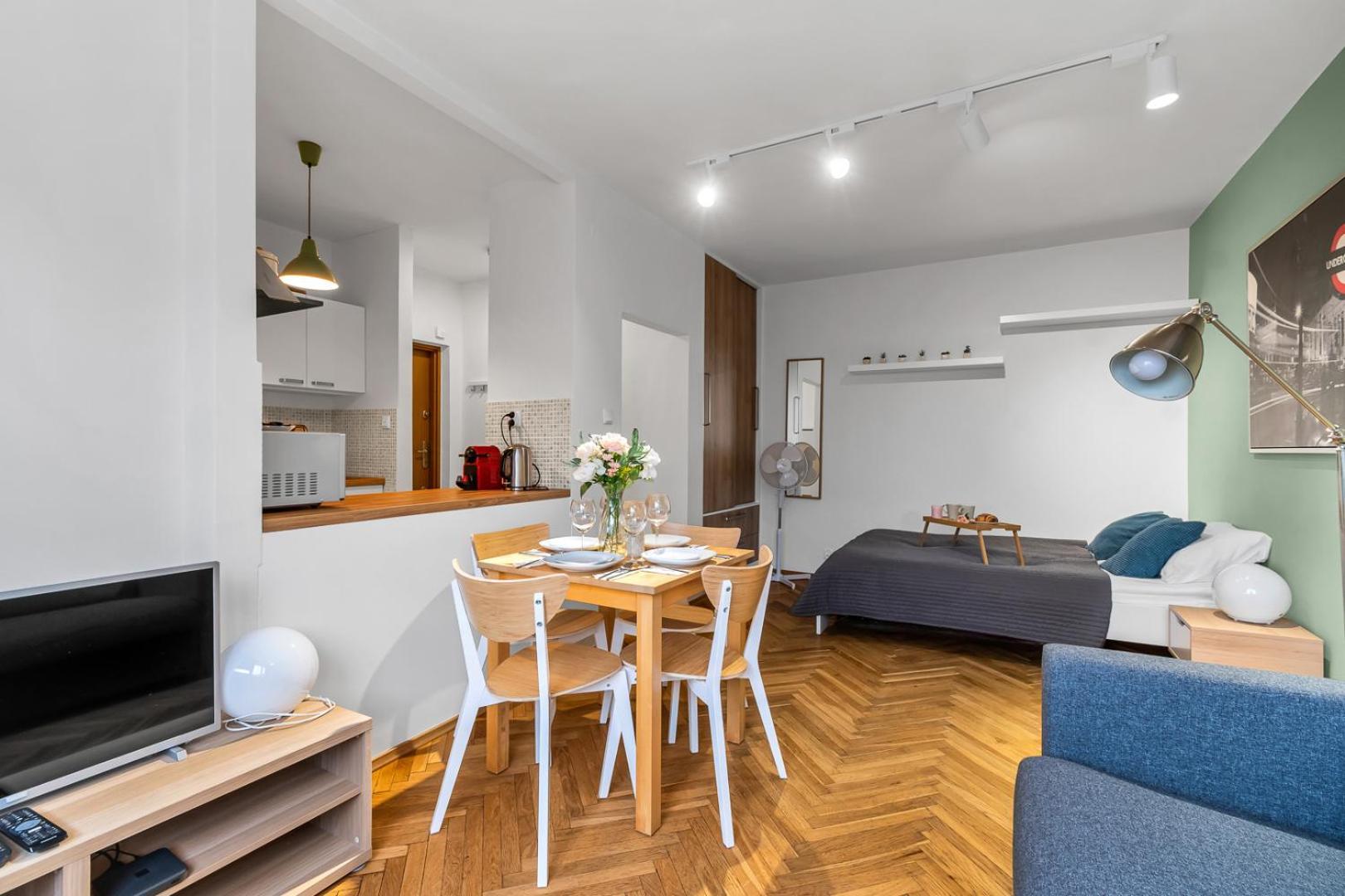 Apartament Tamka - Location, Park And Metro Nearby - By Rentujemy